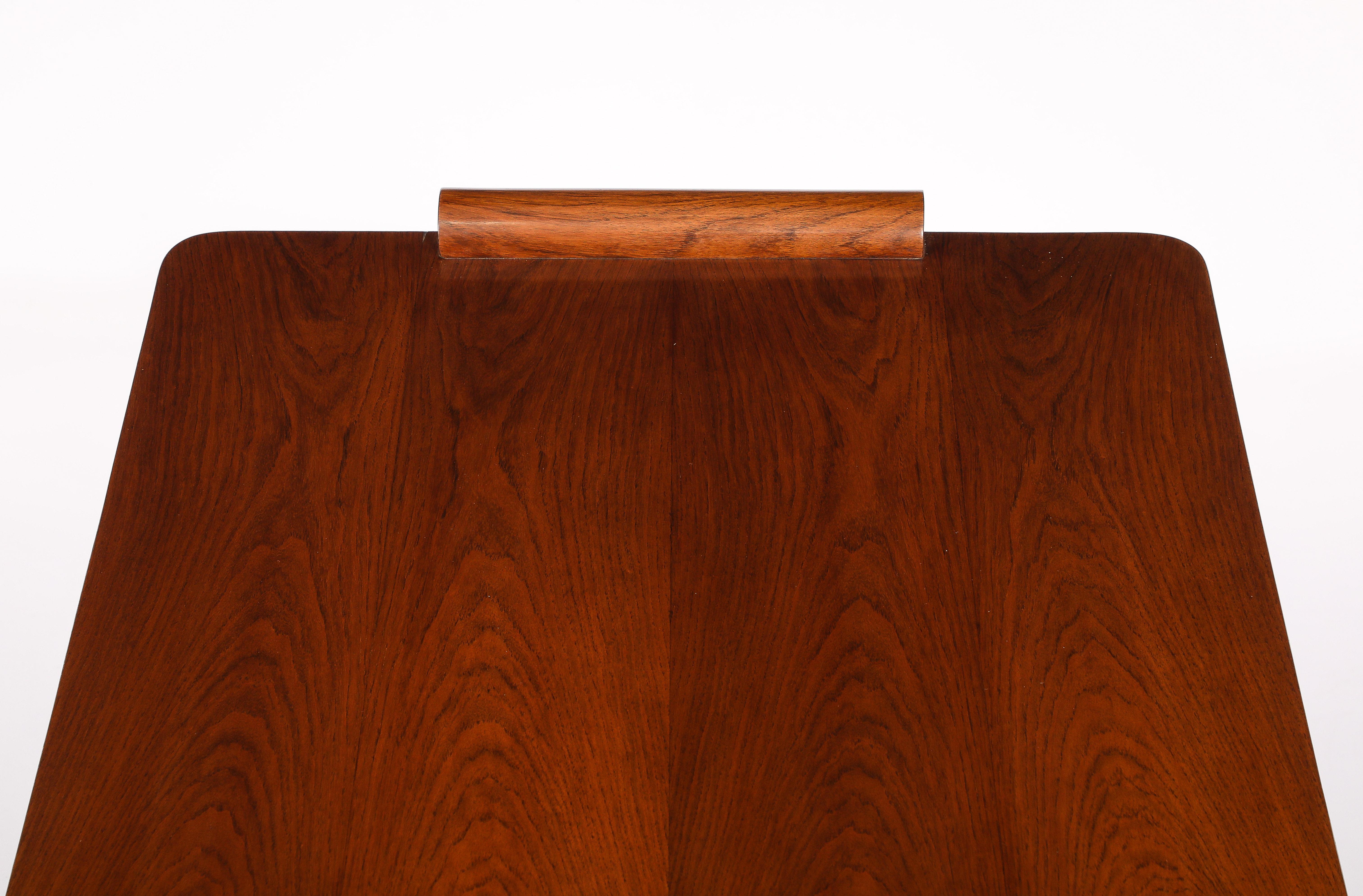 Table basse à deux niveaux en Oak Art Deco, France 1940's en vente 1