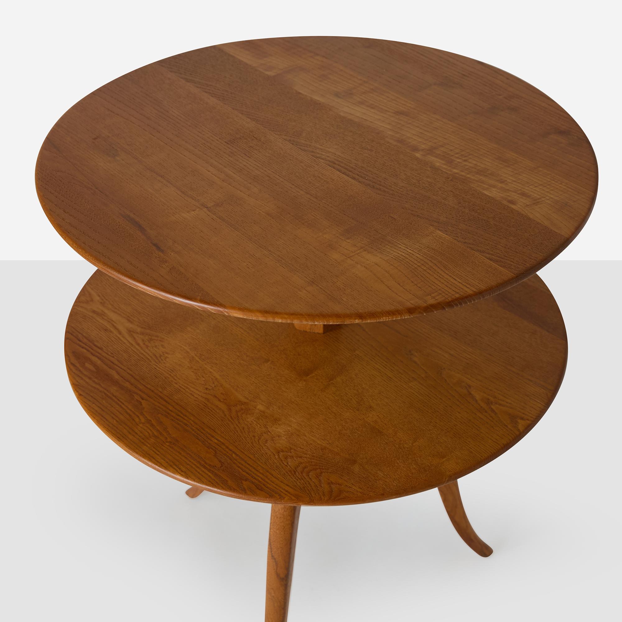 Two-Tiered Occasional Table by Paul Frankl for Brown Saltman 4