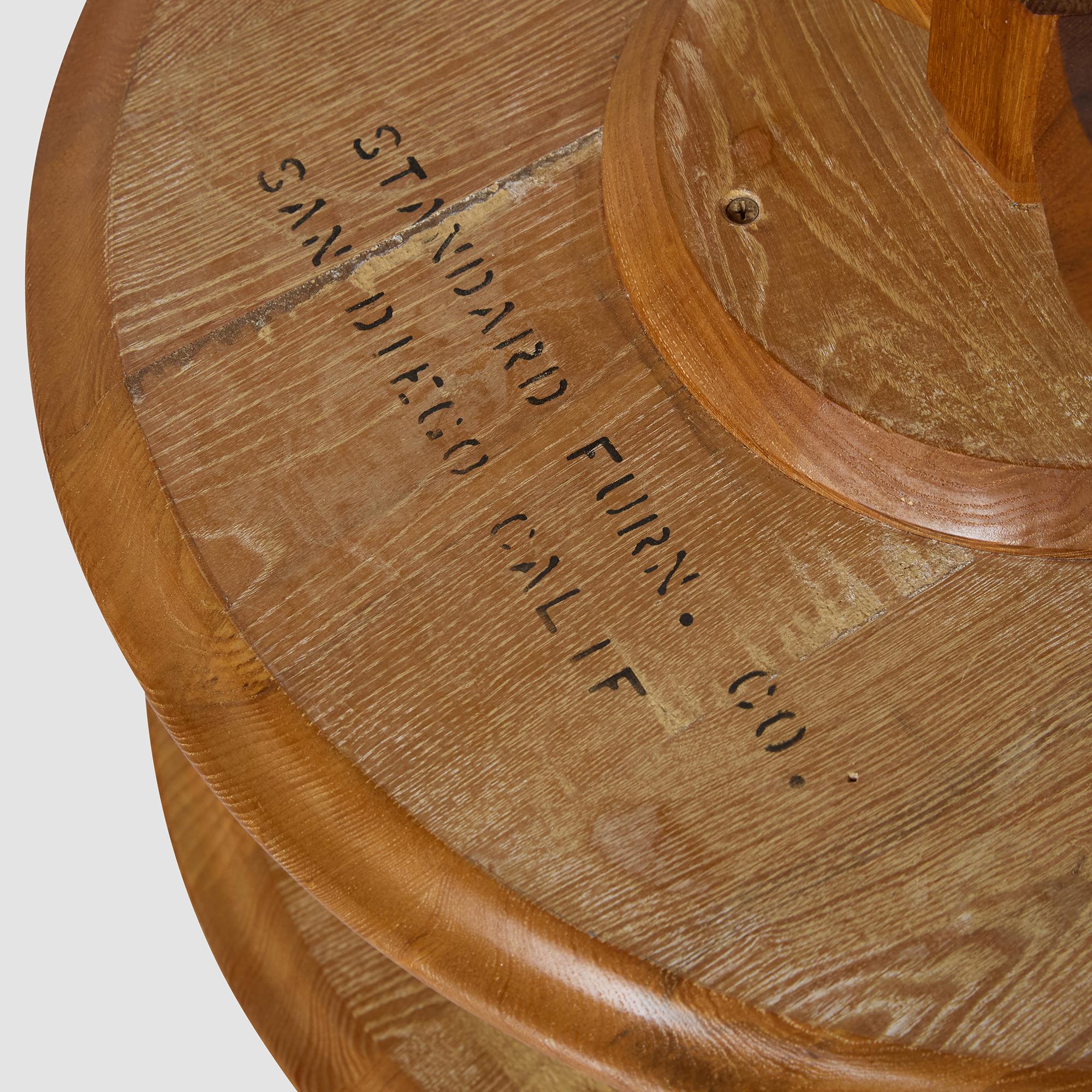 Two-Tiered Occasional Table by Paul Frankl for Brown Saltman In Good Condition In San Francisco, CA