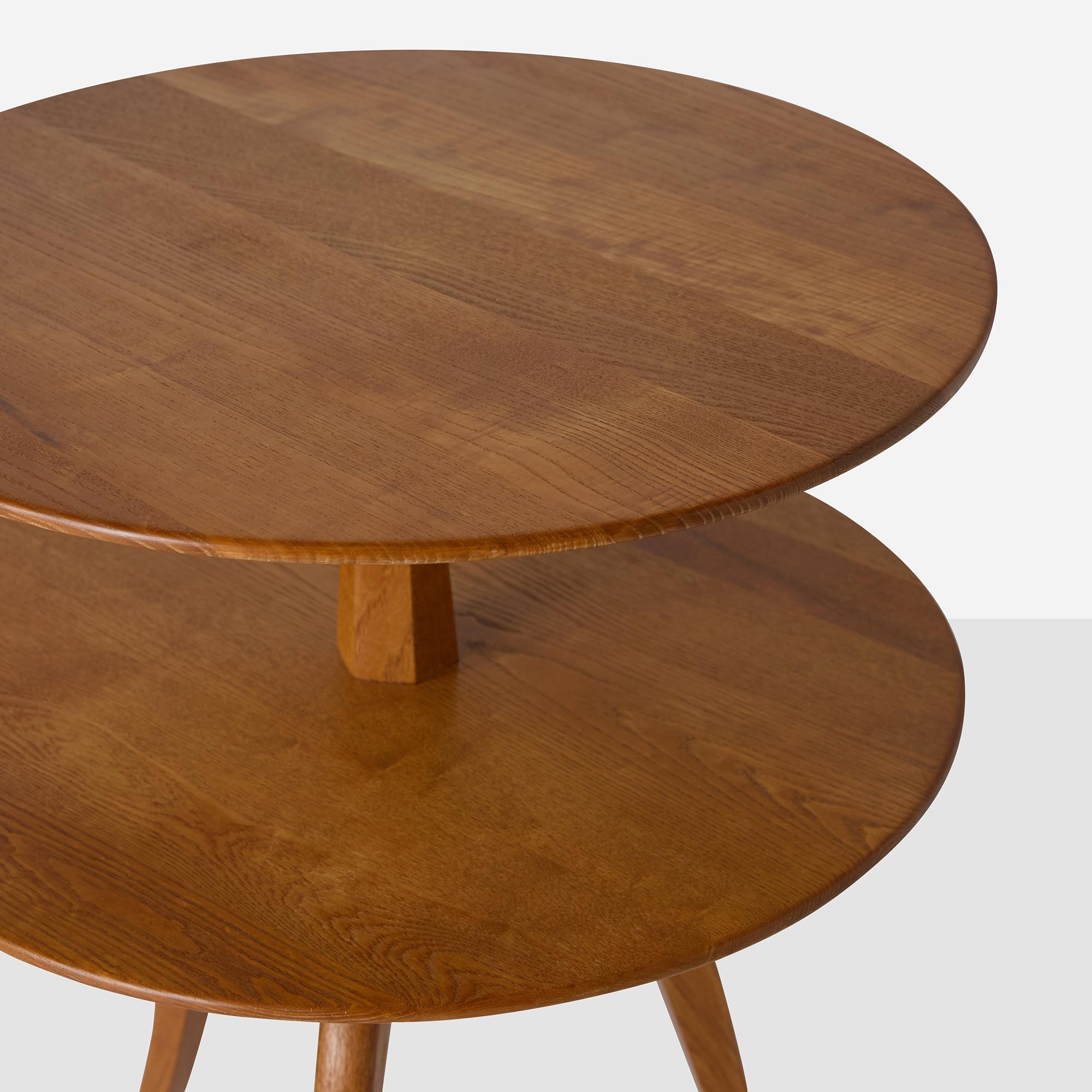 Mid-20th Century Two-Tiered Occasional Table by Paul Frankl for Brown Saltman