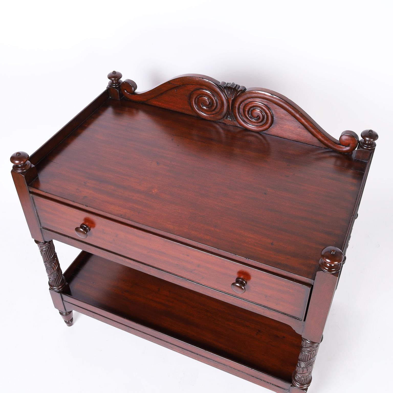 British Colonial Two Tiered Server or Stand by Ralph Lauren
