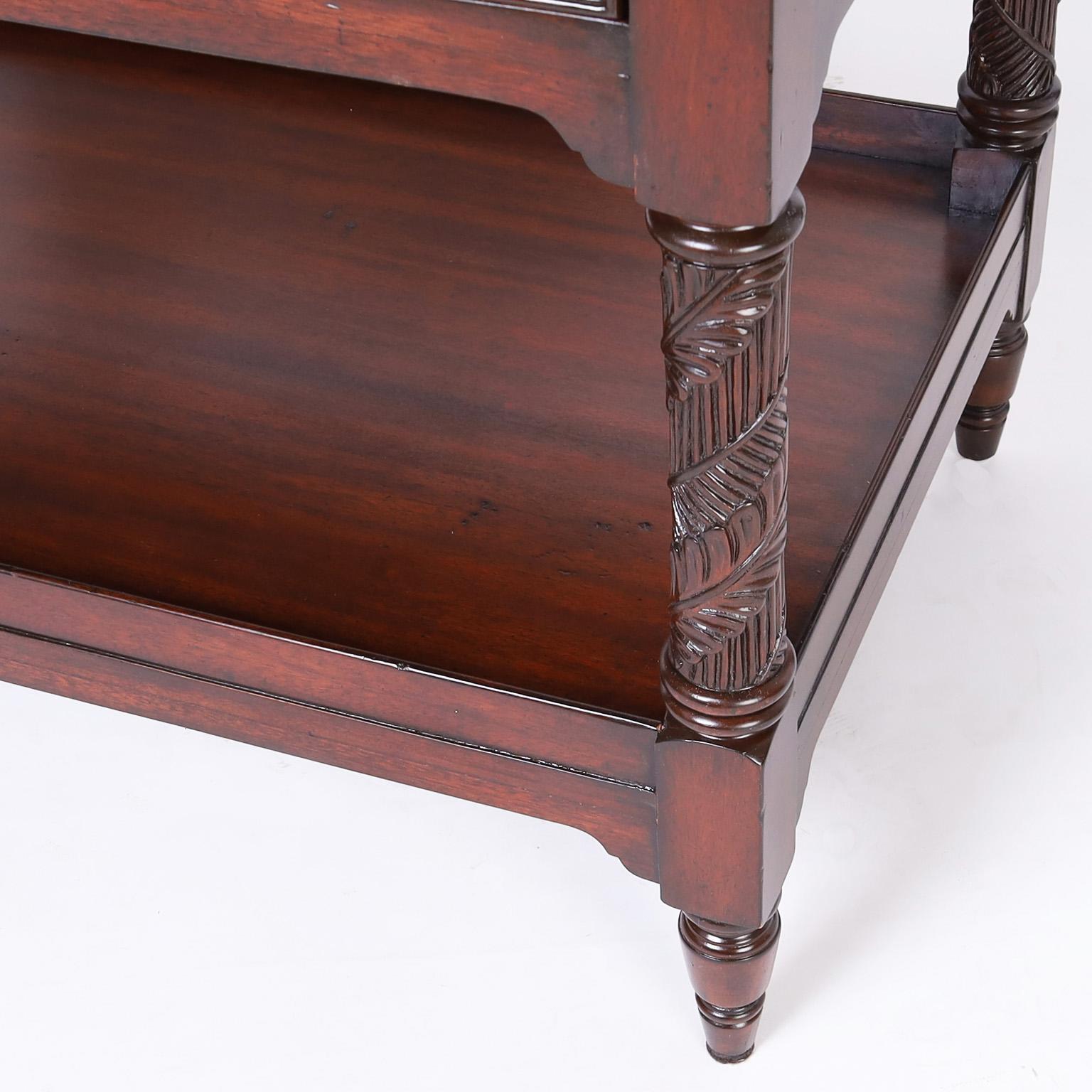 20th Century Two Tiered Server or Stand by Ralph Lauren