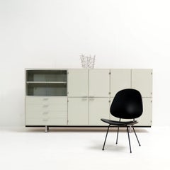 Two Tiered Sideboard with Glass Doors by Cees Braakman for Pastoe