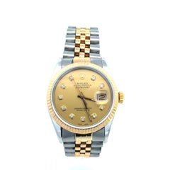 Two-Tone 36mm DateJust Rolex Jubilee Band