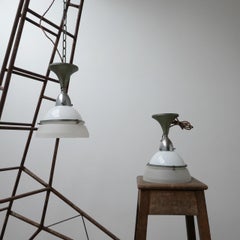 Suspensions de plafond bicolores anciennes '2'