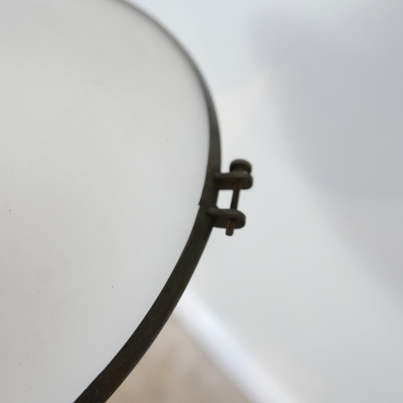 Two Tone Antique Glass German Pendant Light 3