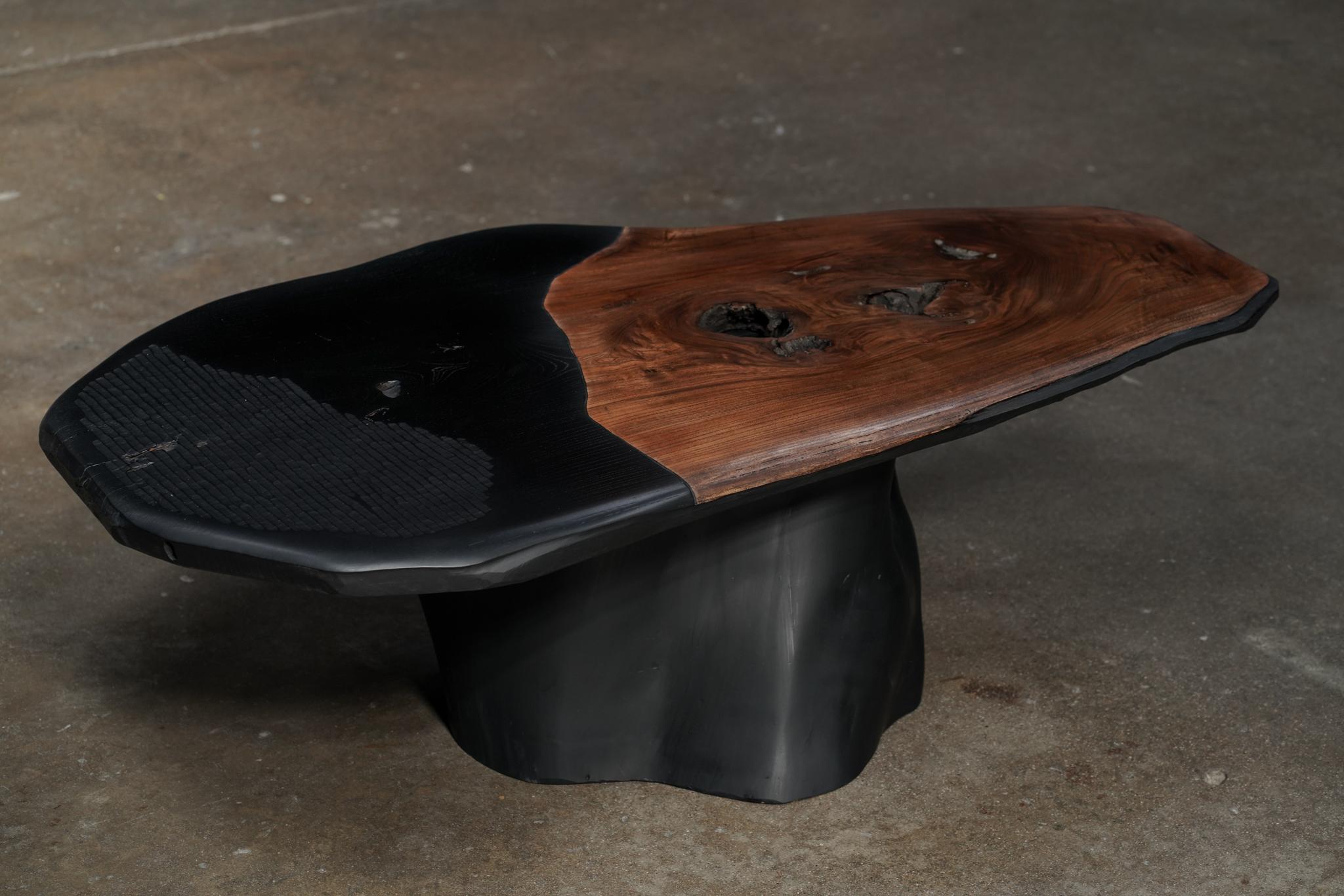 Japanese Two Tone Coffee Table For Sale
