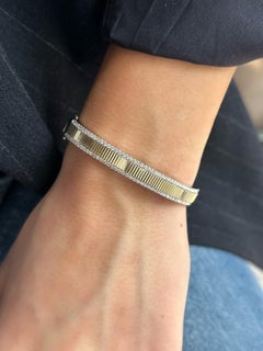 Two Tone Dimond Bangle