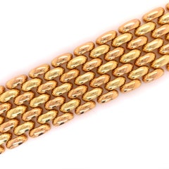 Two Tone Gate Bracelet 18K