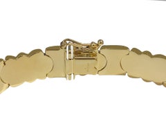 Two Tone Gold Link Bracelet