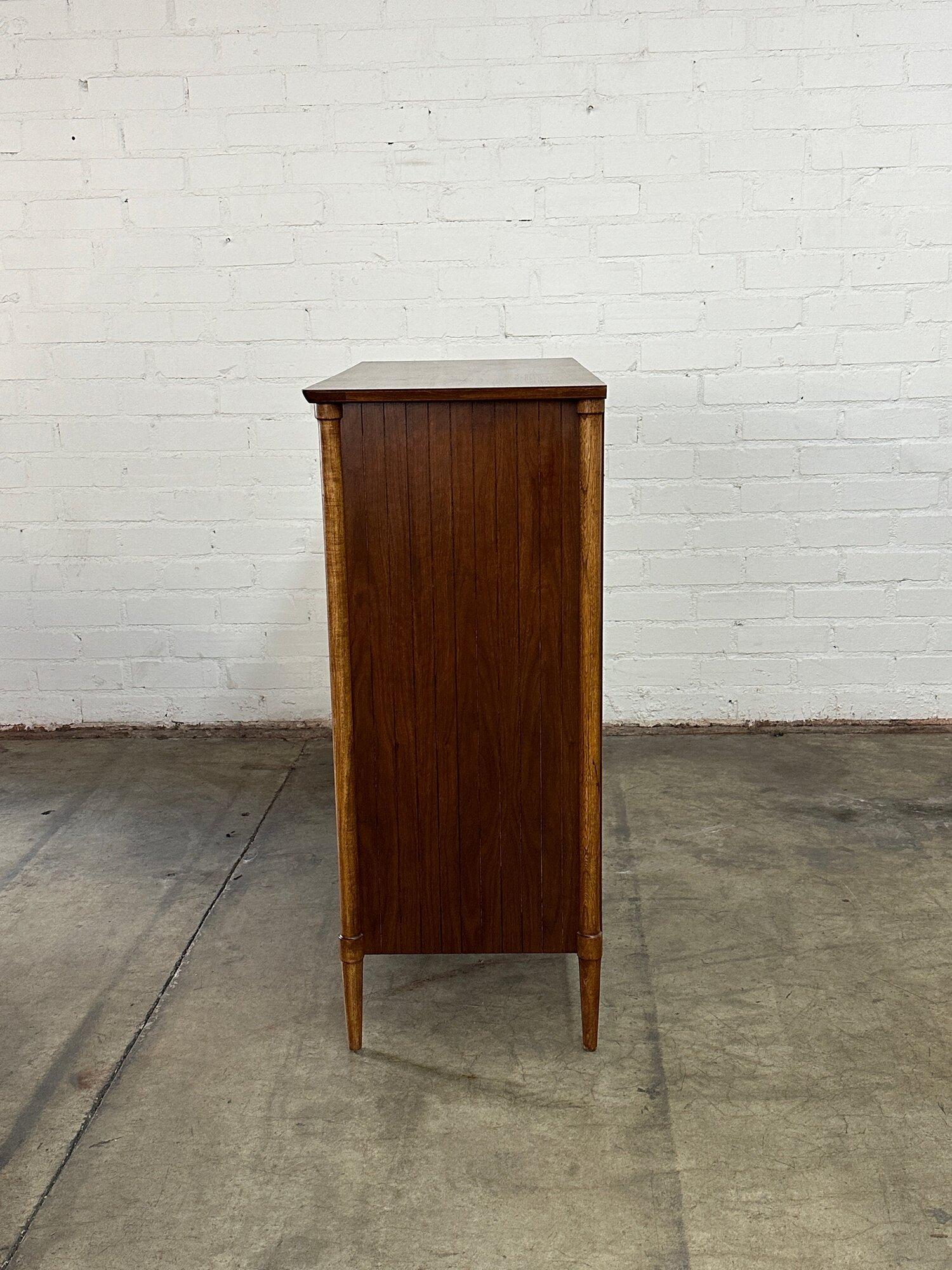 Two tone Highboy by Lane In Good Condition For Sale In Los Angeles, CA