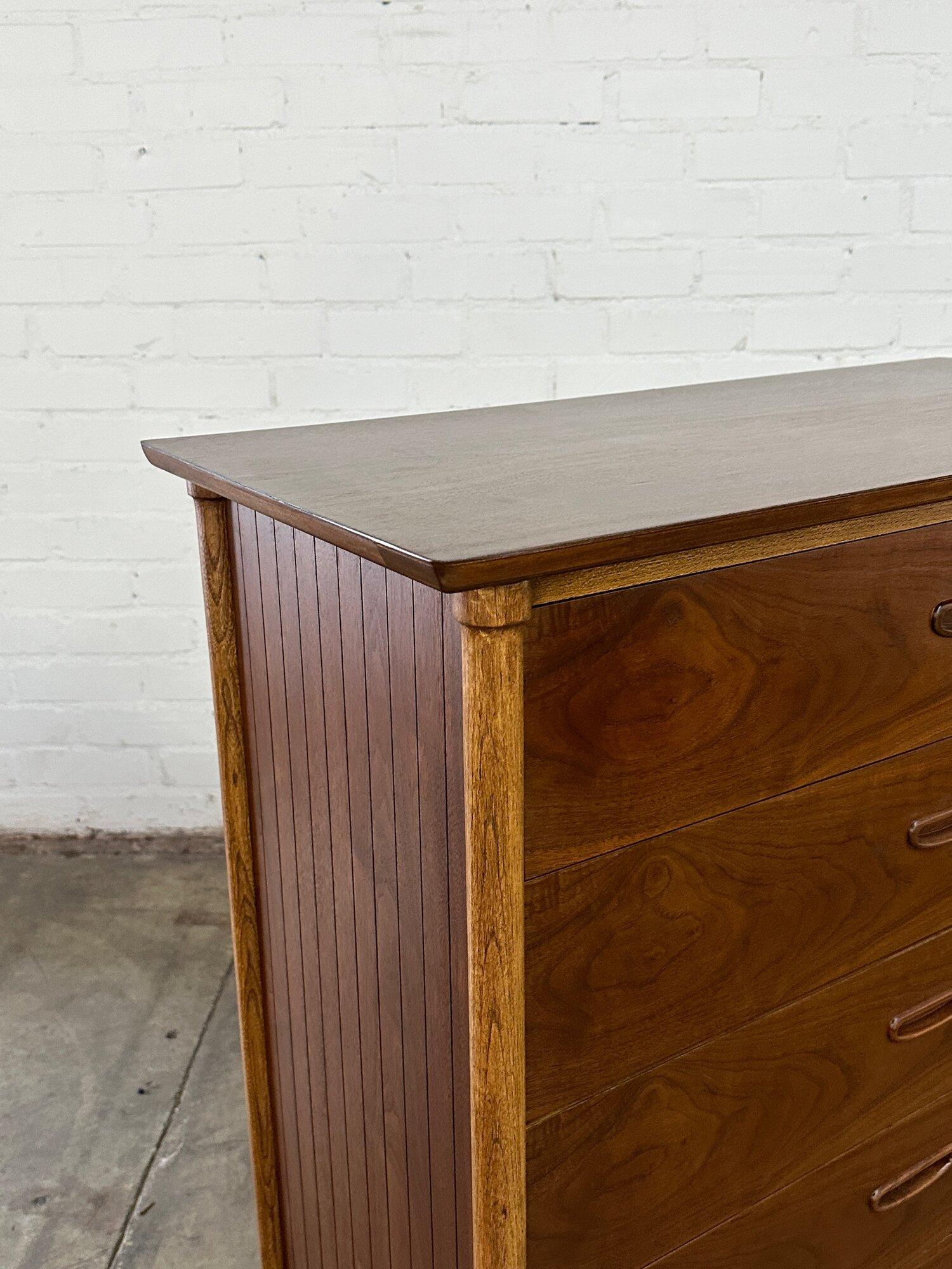 Mid-20th Century Two tone Highboy by Lane