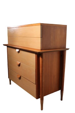 Cómoda bicolor Mid Century by Basic Witz