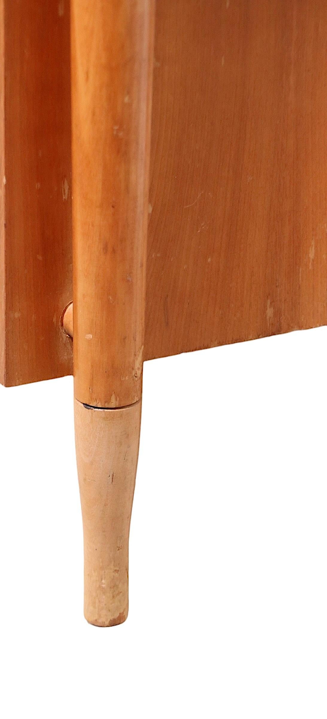 Two Tone Mid Century Chest of Drawers by Basic Witz In Good Condition For Sale In New York, NY