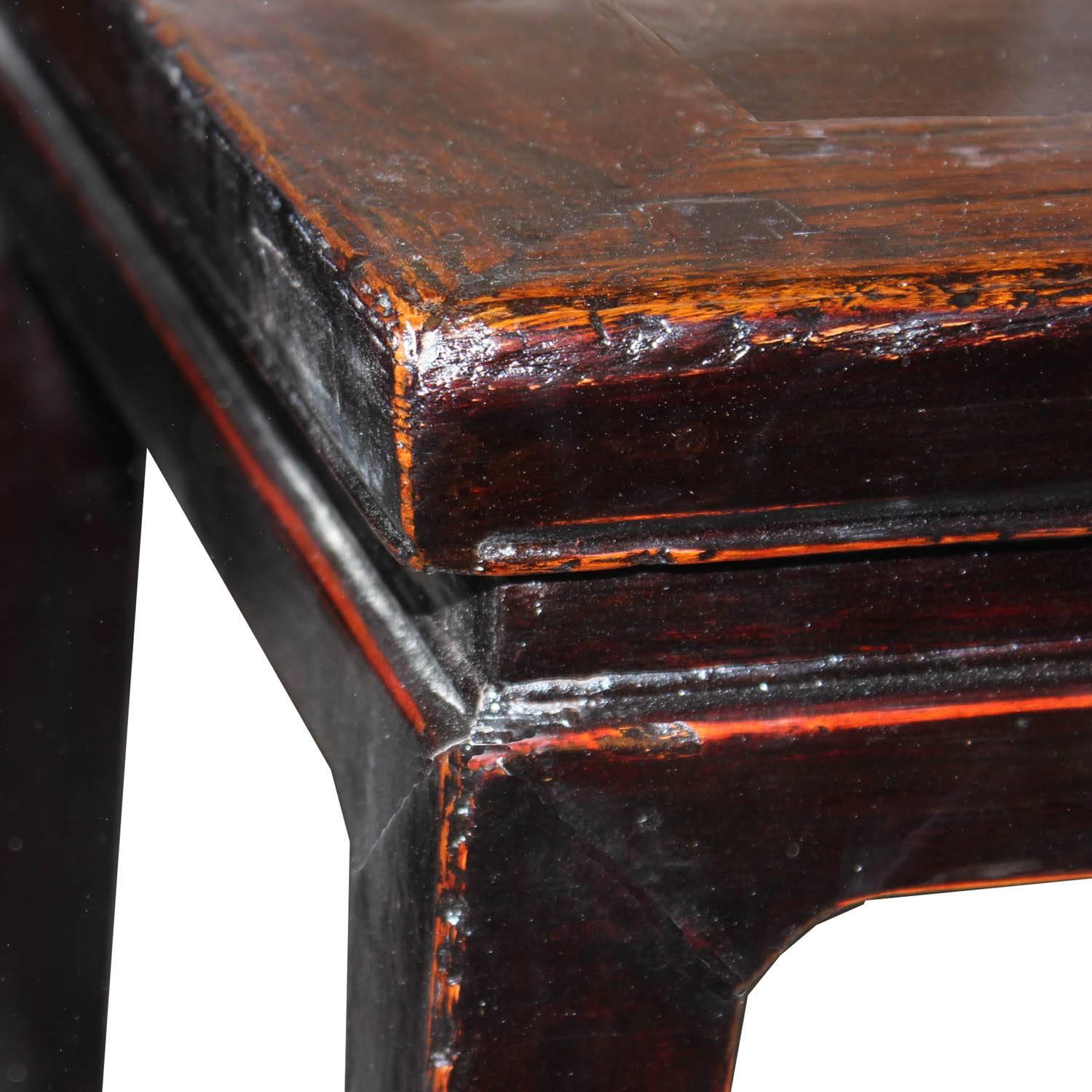 Wood Two-Tone Ming Style Table