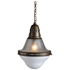Two-Tone Opaline Pendant