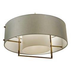 Two-Tone Pendant Lamp from J.T. Kalmar from the 1960s