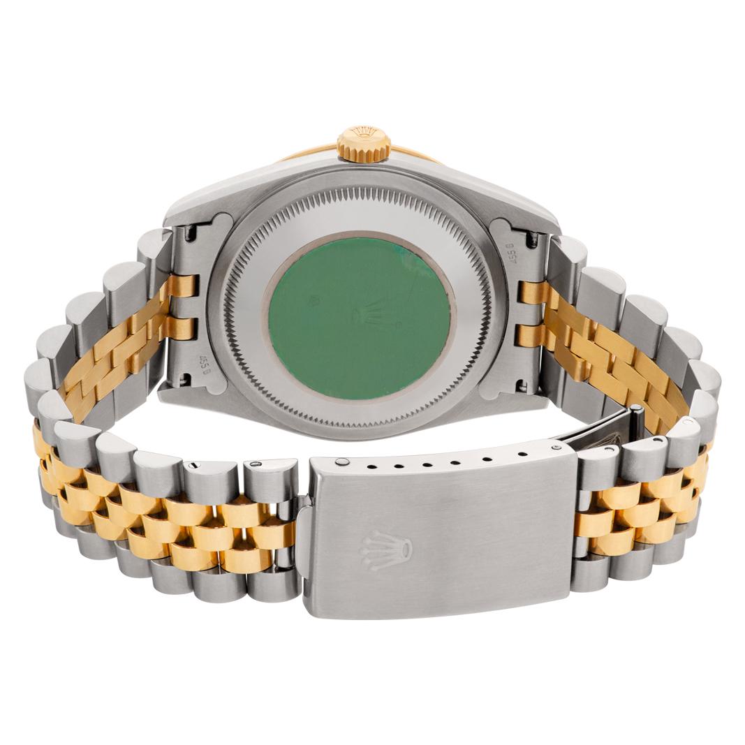 Women's or Men's Two-Tone Rolex Datejust Gold & Stainless Steel Automatic Wristwatch Ref 16233