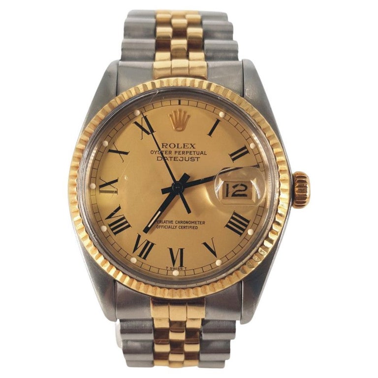 Two Tone Rolex Oyster Perpetual Date Just Watch For Sale