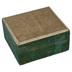 Art Deco Two-Tone Shagreen Box