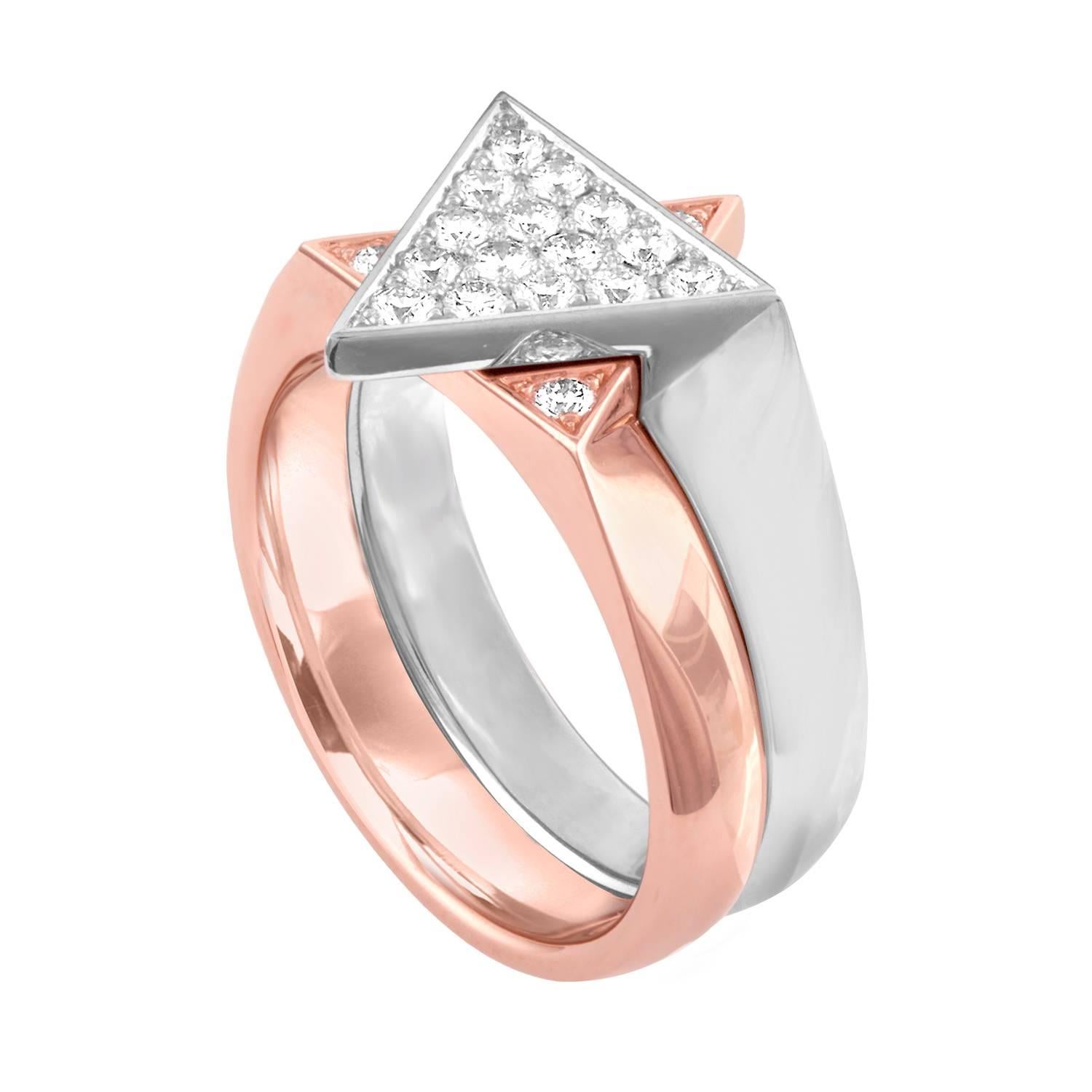 star of david diamond ring