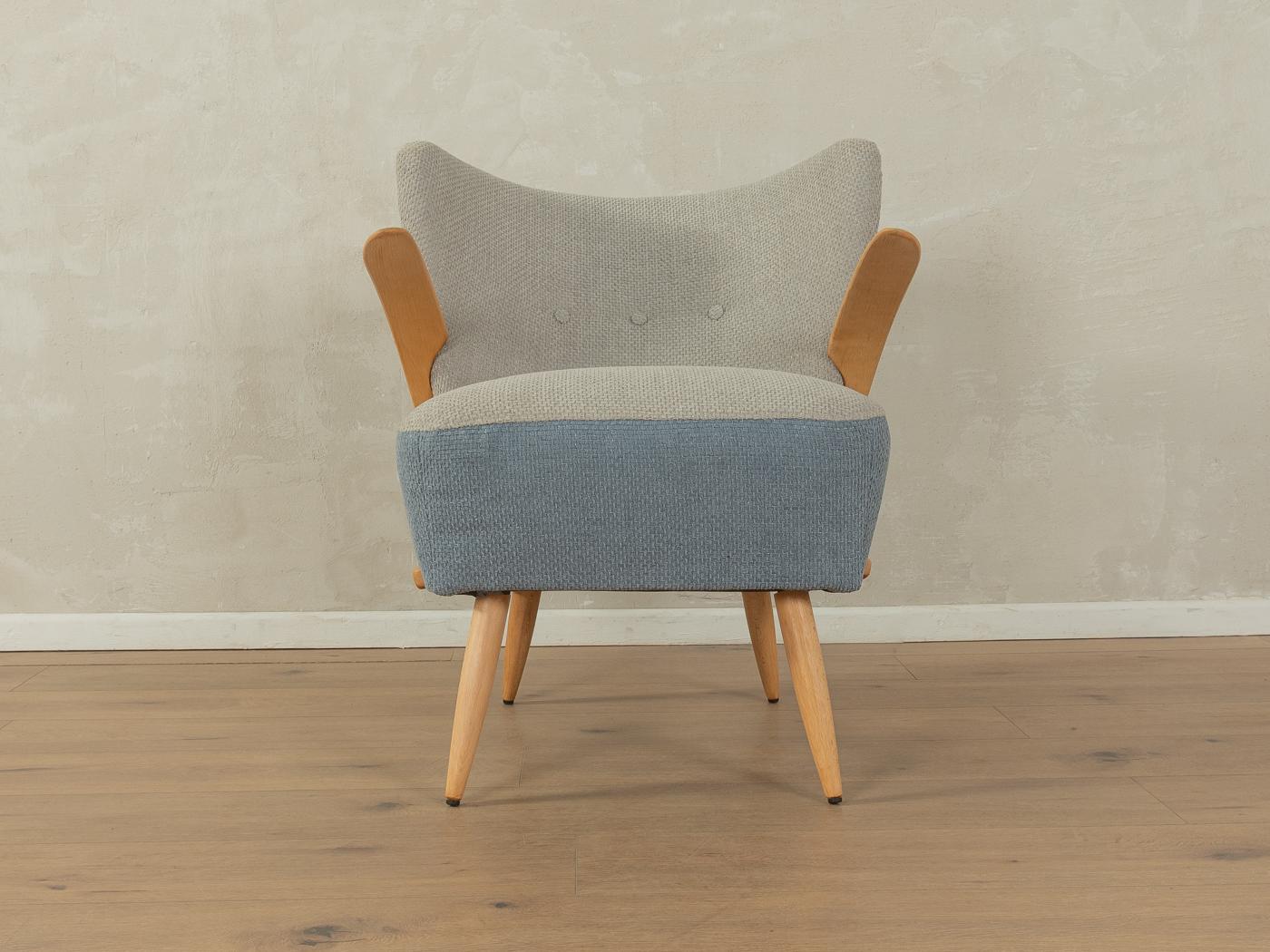 Mid-Century Modern Fauteuil bicolore en vente