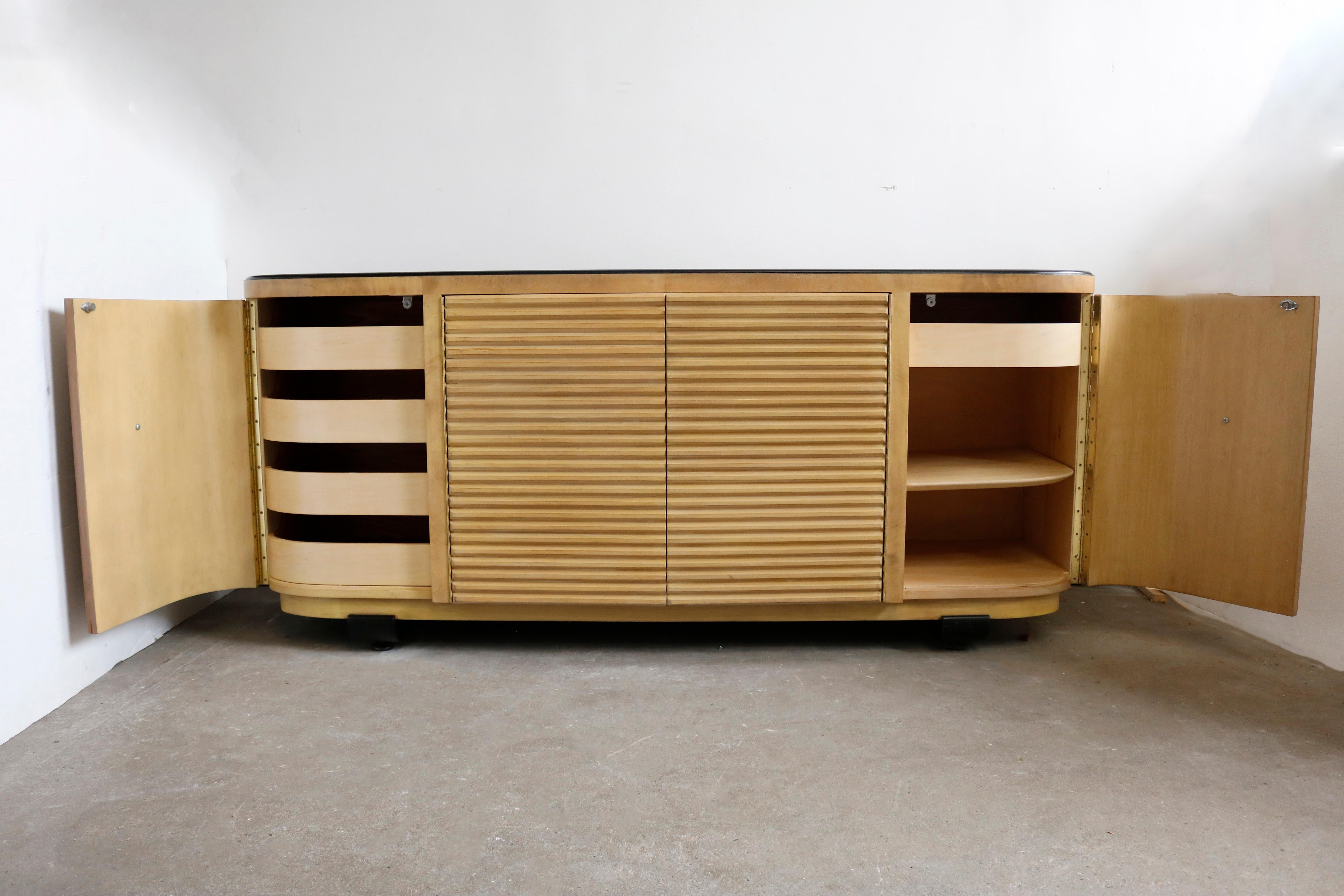 American Two-Toned Credenza by Paul Frankl