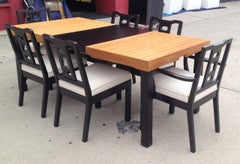 Two Tones Dining Set by Michael Taylor for Baker