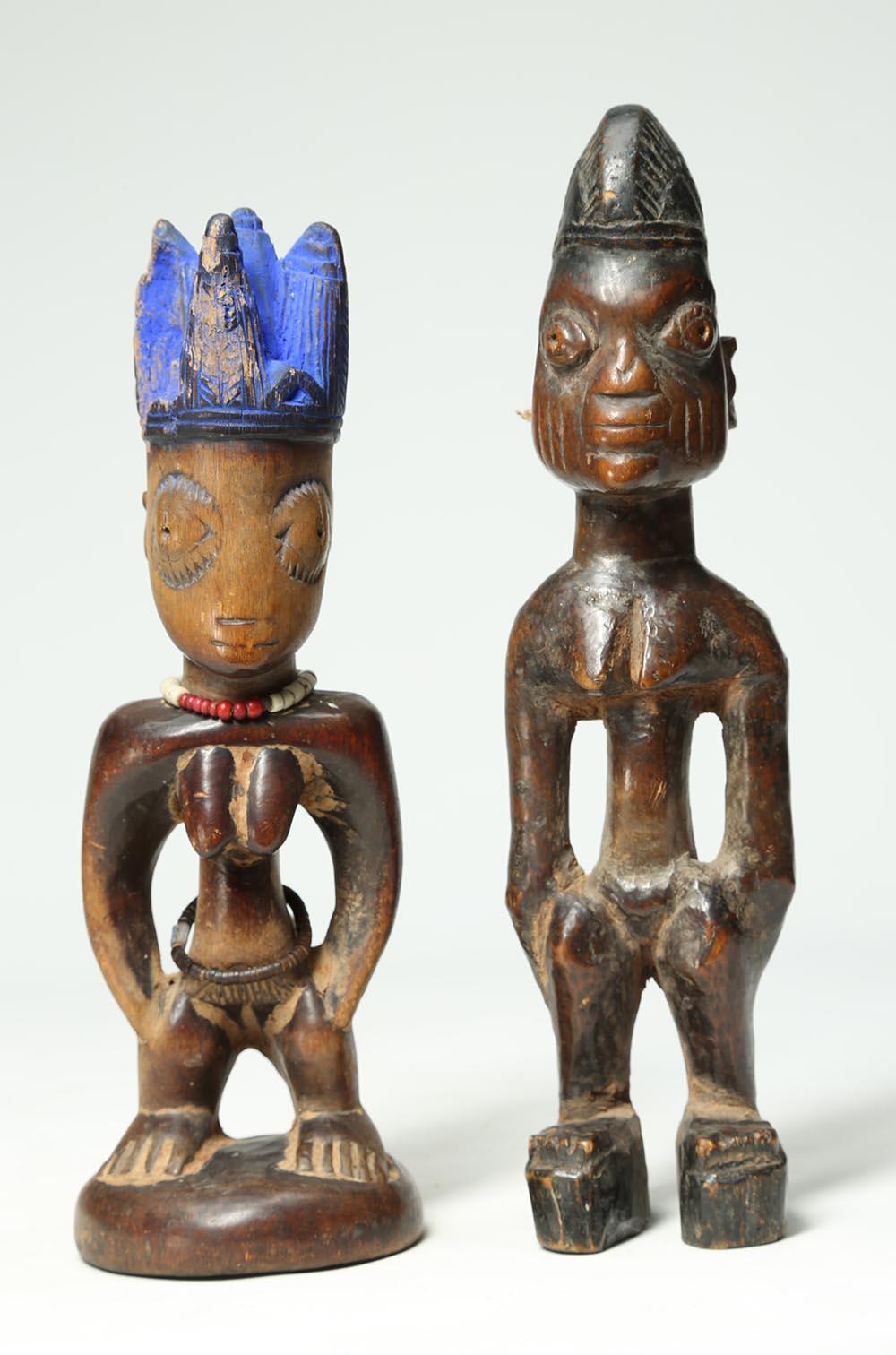 20th Century Two Tribal Yoruba Ibeji 