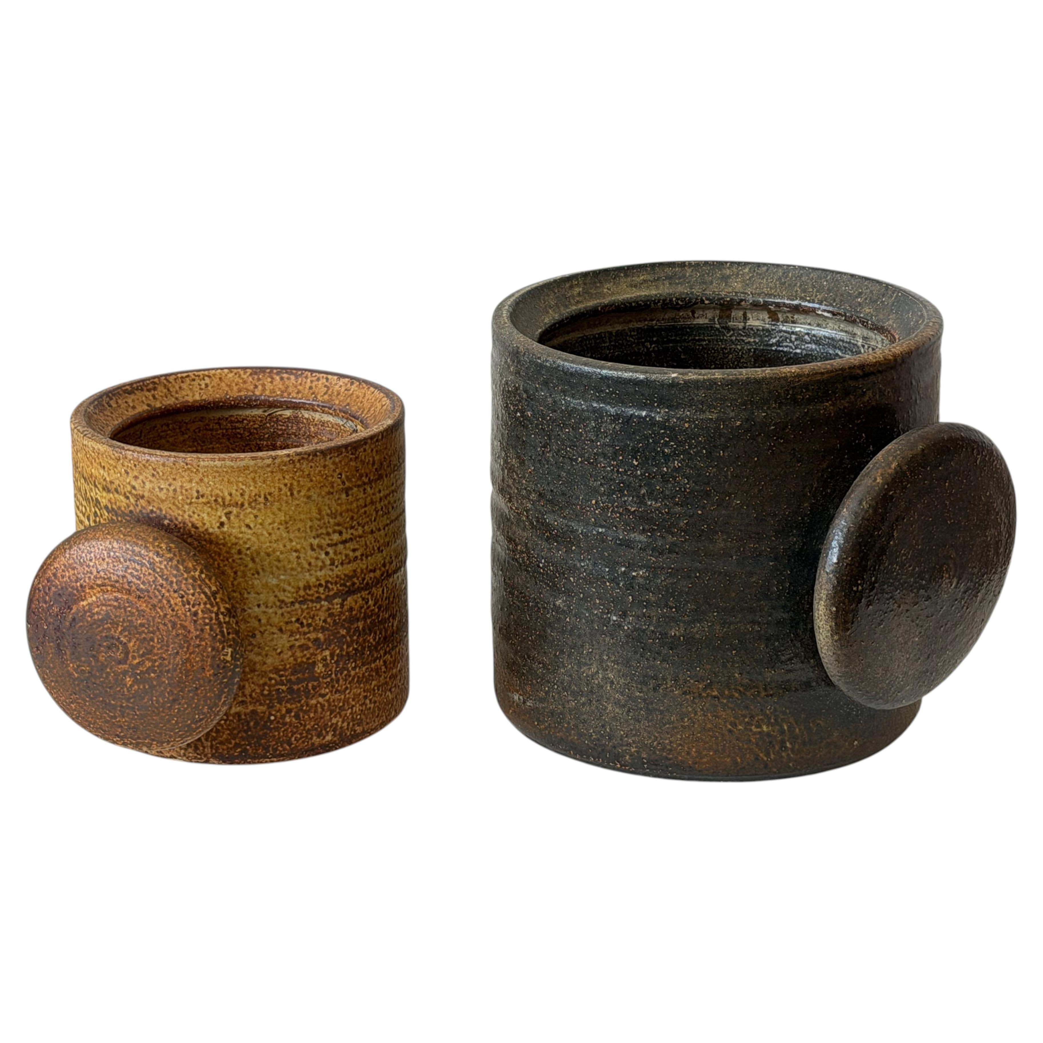Two Unusual Ceramic Planters By Mobach Holland ca' 1960's