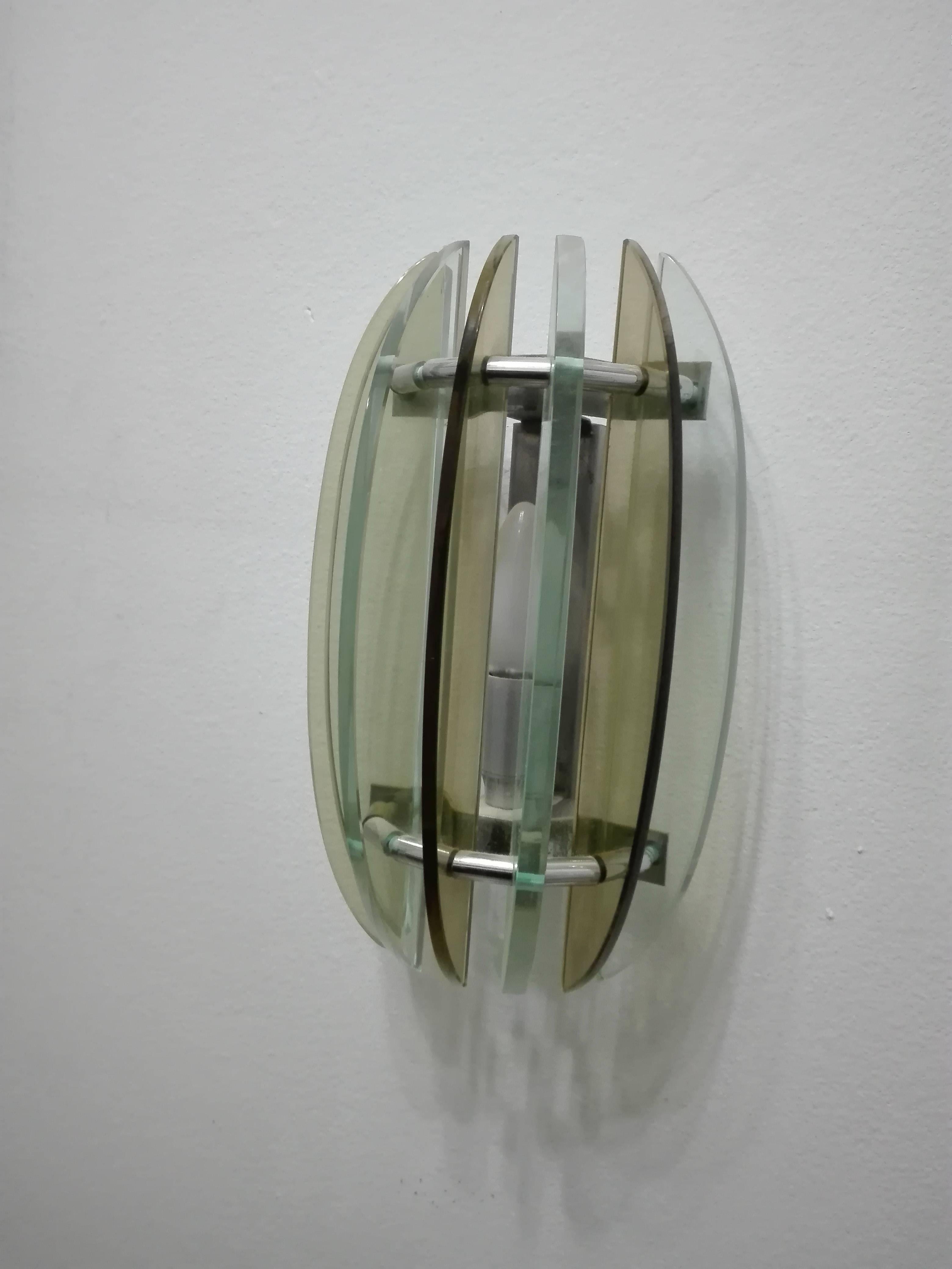 Two Veca Sconces Wall Lamps For Sale 1