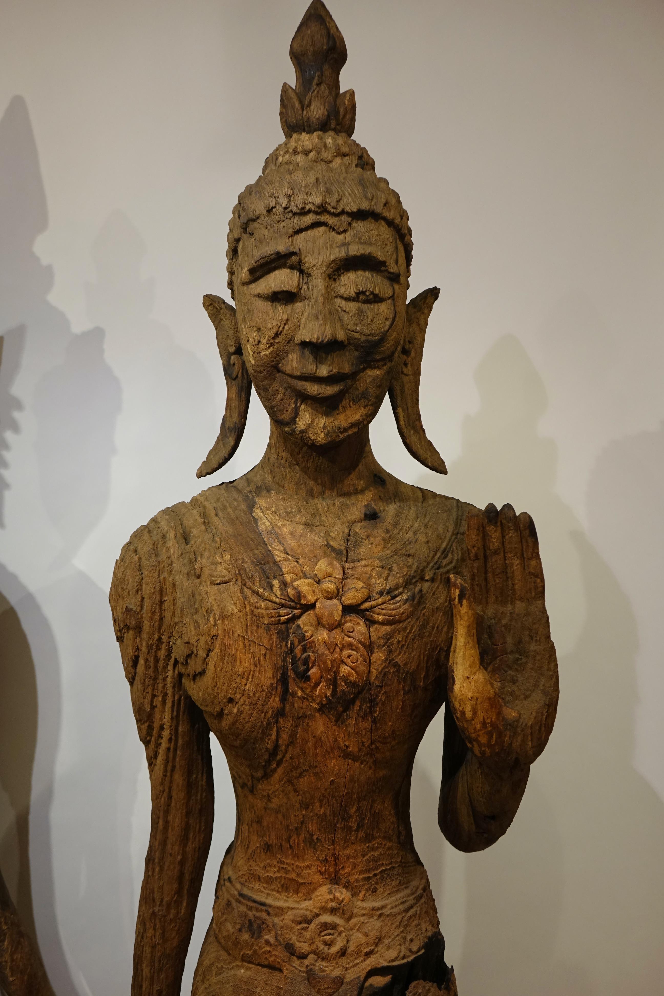 Other Two Very Large Buddhas, Laos , Luang-Prabang 17- 18th century For Sale