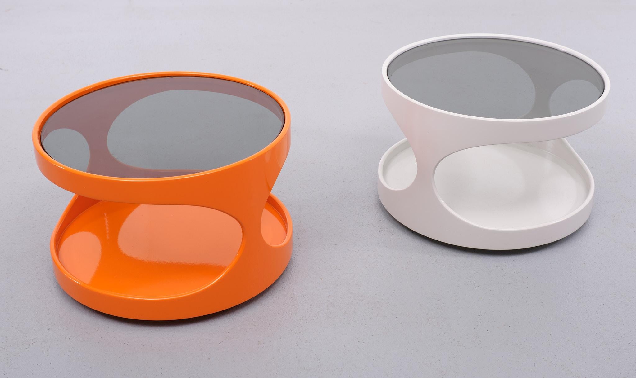 Two Very Nice Space Ace Side Tables Nebu Holland, 1970s In Good Condition In Den Haag, NL