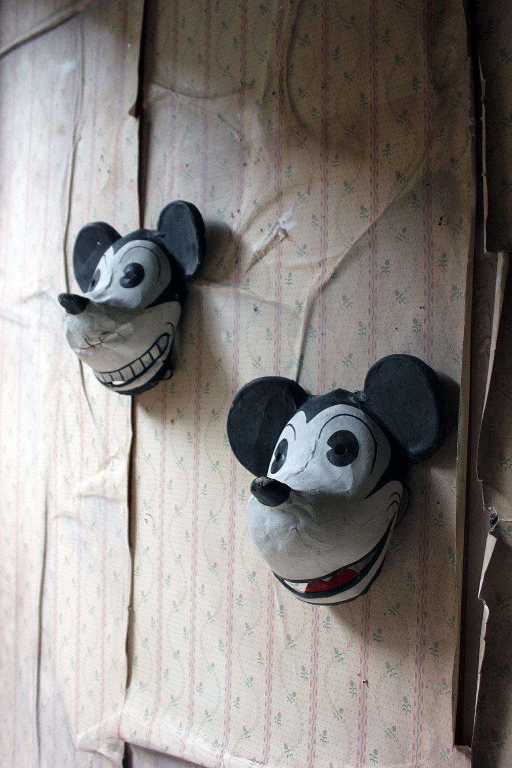 Two Very Rare German Walt Disney Mickey Mouse Masks, circa 1935 5