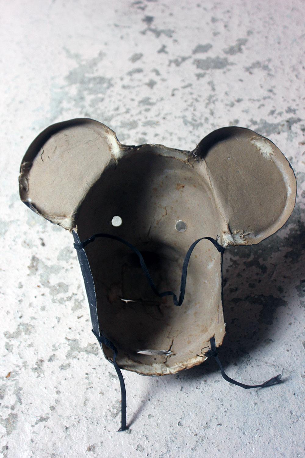 Mid-20th Century Two Very Rare German Walt Disney Mickey Mouse Masks, circa 1935