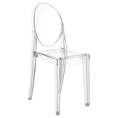 Two Victoria Ghost Chairs Designed by Philippe Stark for Kartell