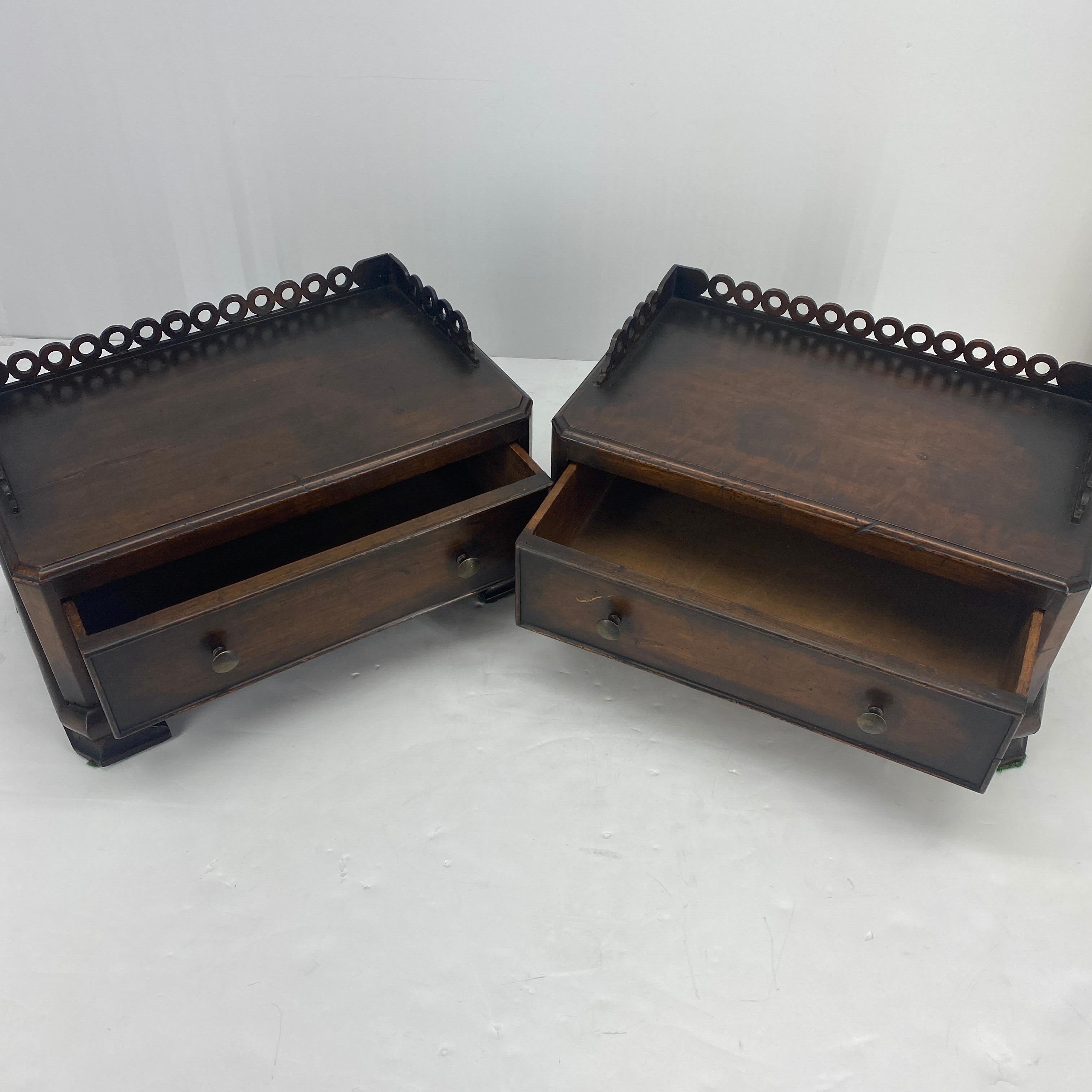 Two Victorian Mahogany Jewelry Boxes, 1875-1900, England 7