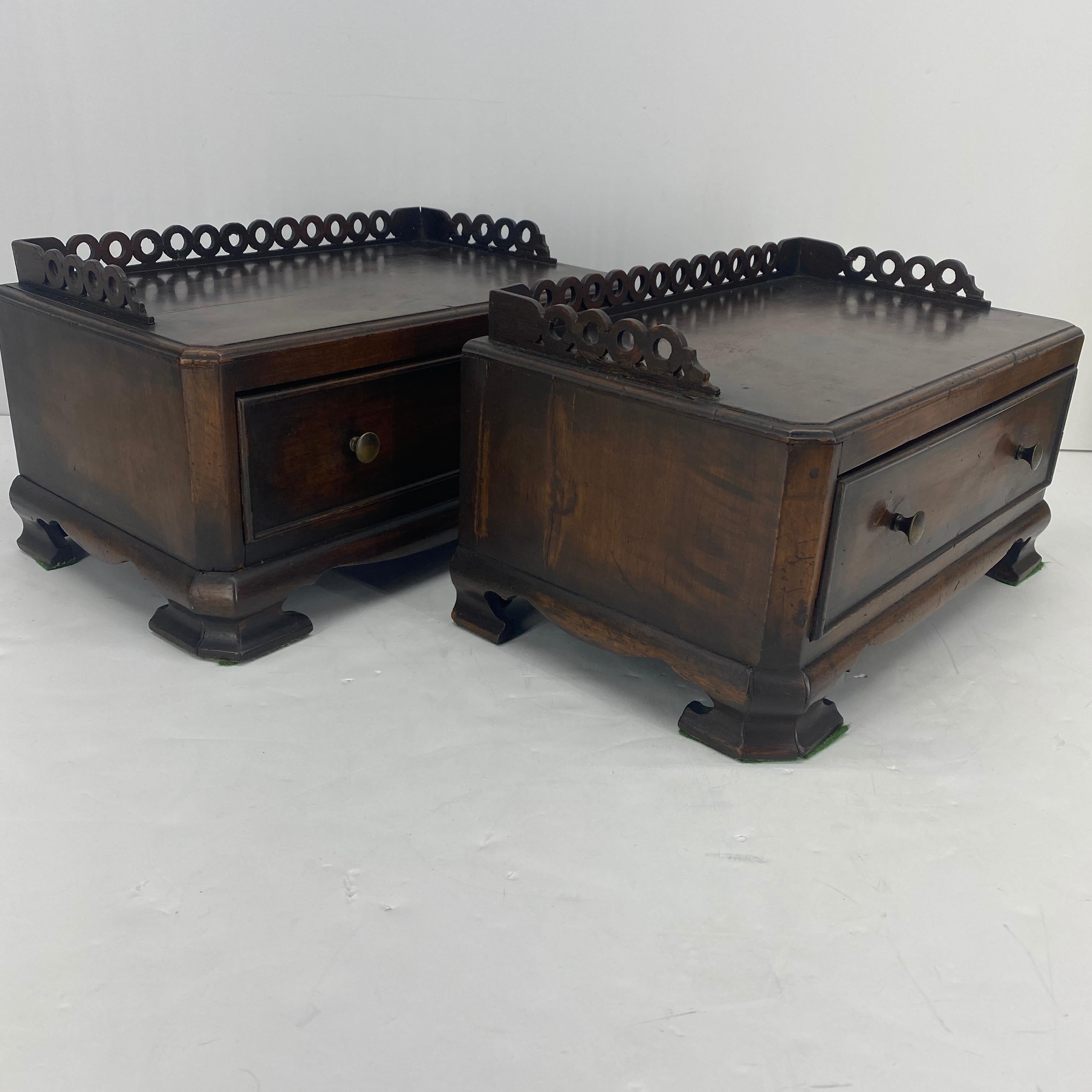 Two Victorian Mahogany Jewelry Boxes, 1875-1900, England 11