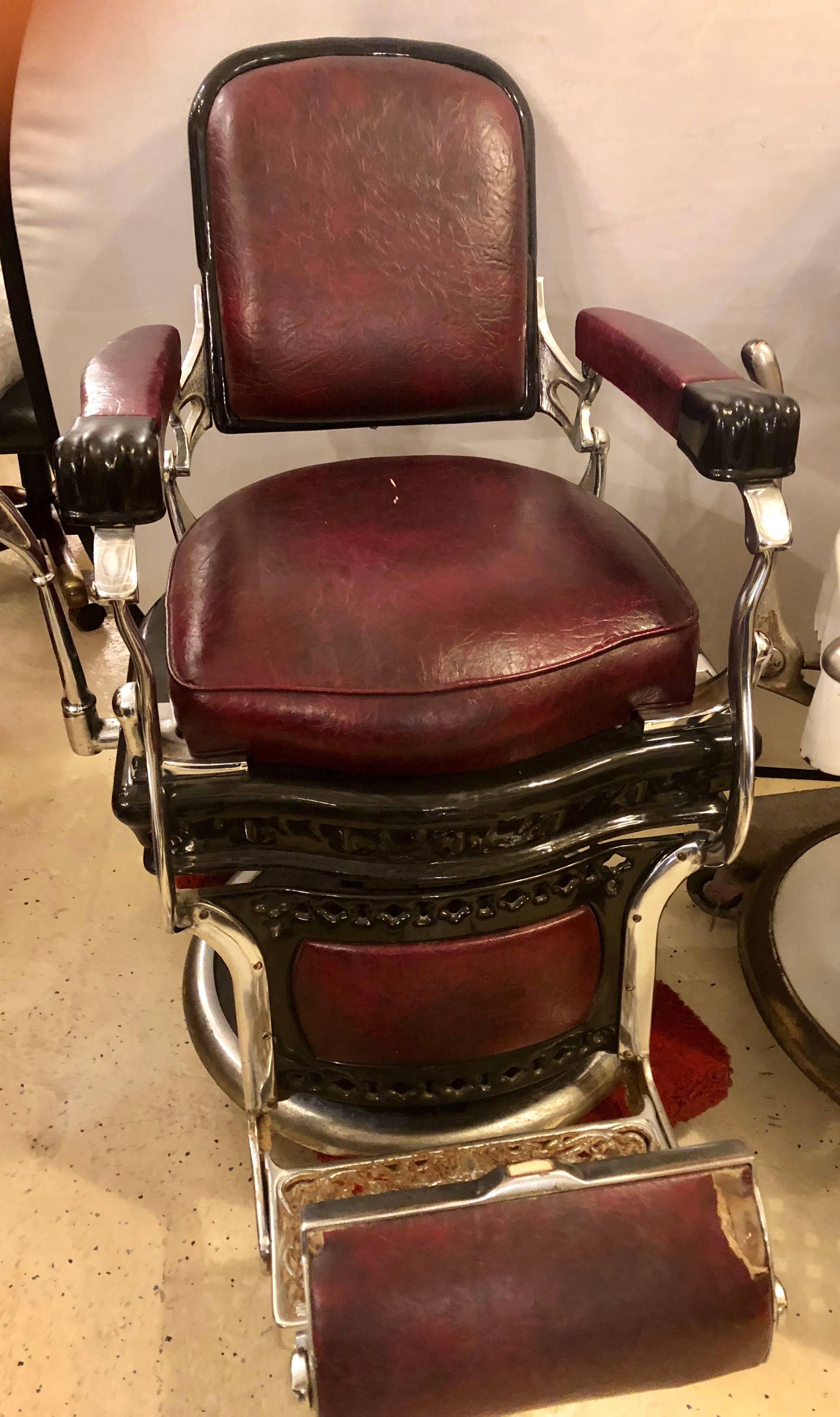spider barber chair