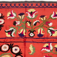Two Vintage Embroidered Suzani Style Textiles from Central Asia - Ex Lewis Stein