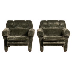 Due poltrone italiane vintage, Vecchio, anni '60