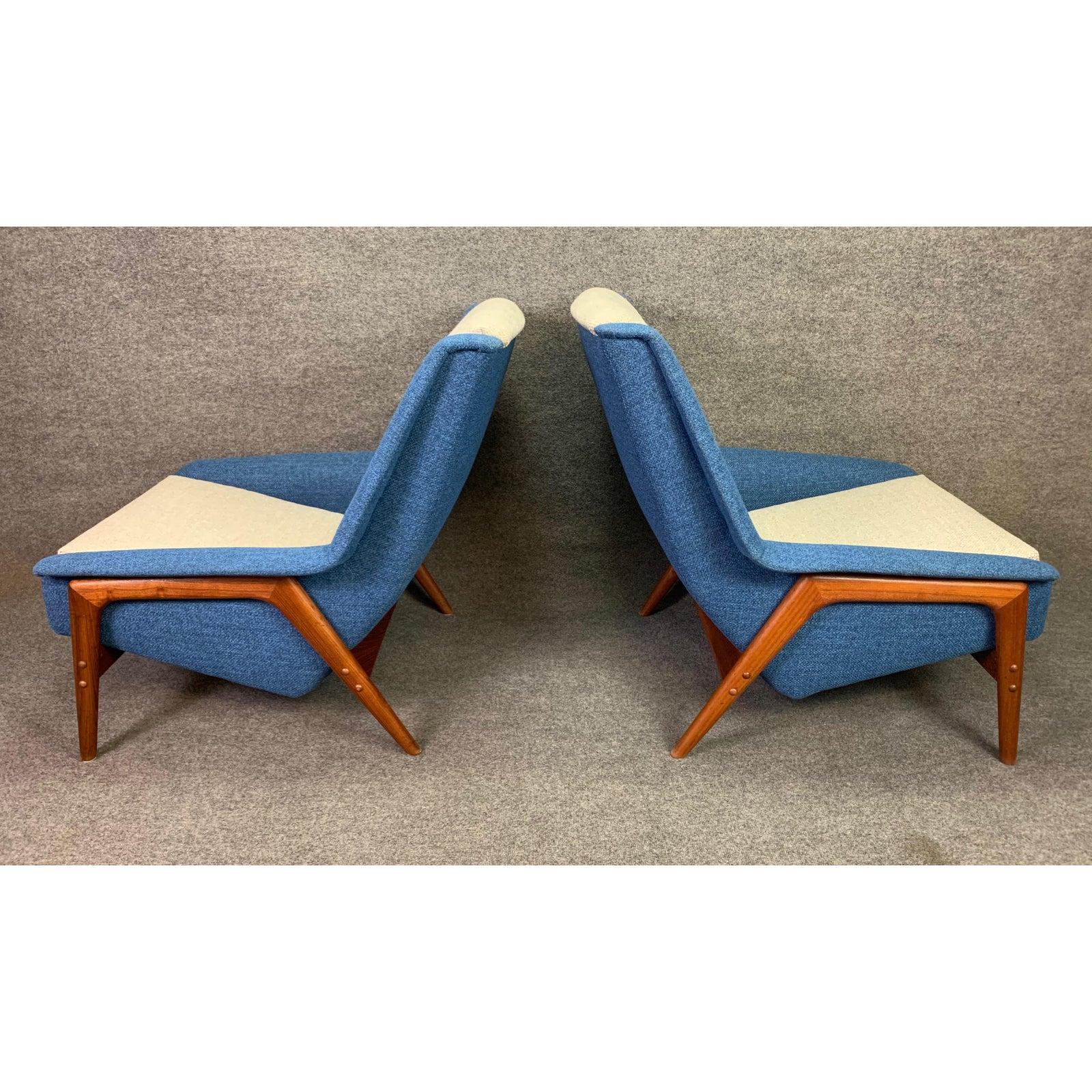 Two Vintage Swedish Modern Teak 