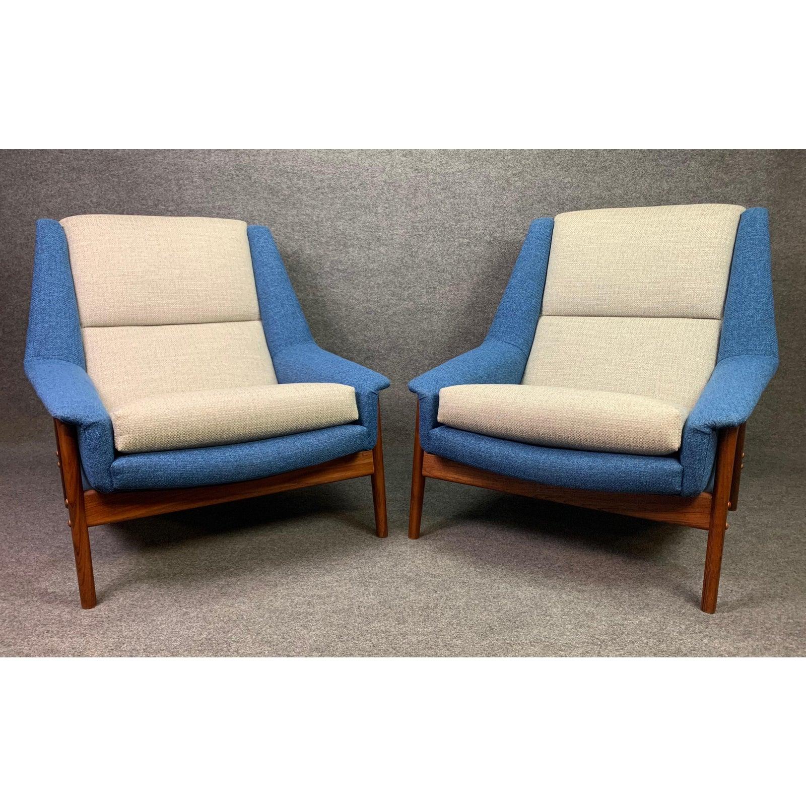 Two Vintage Swedish Modern Teak 