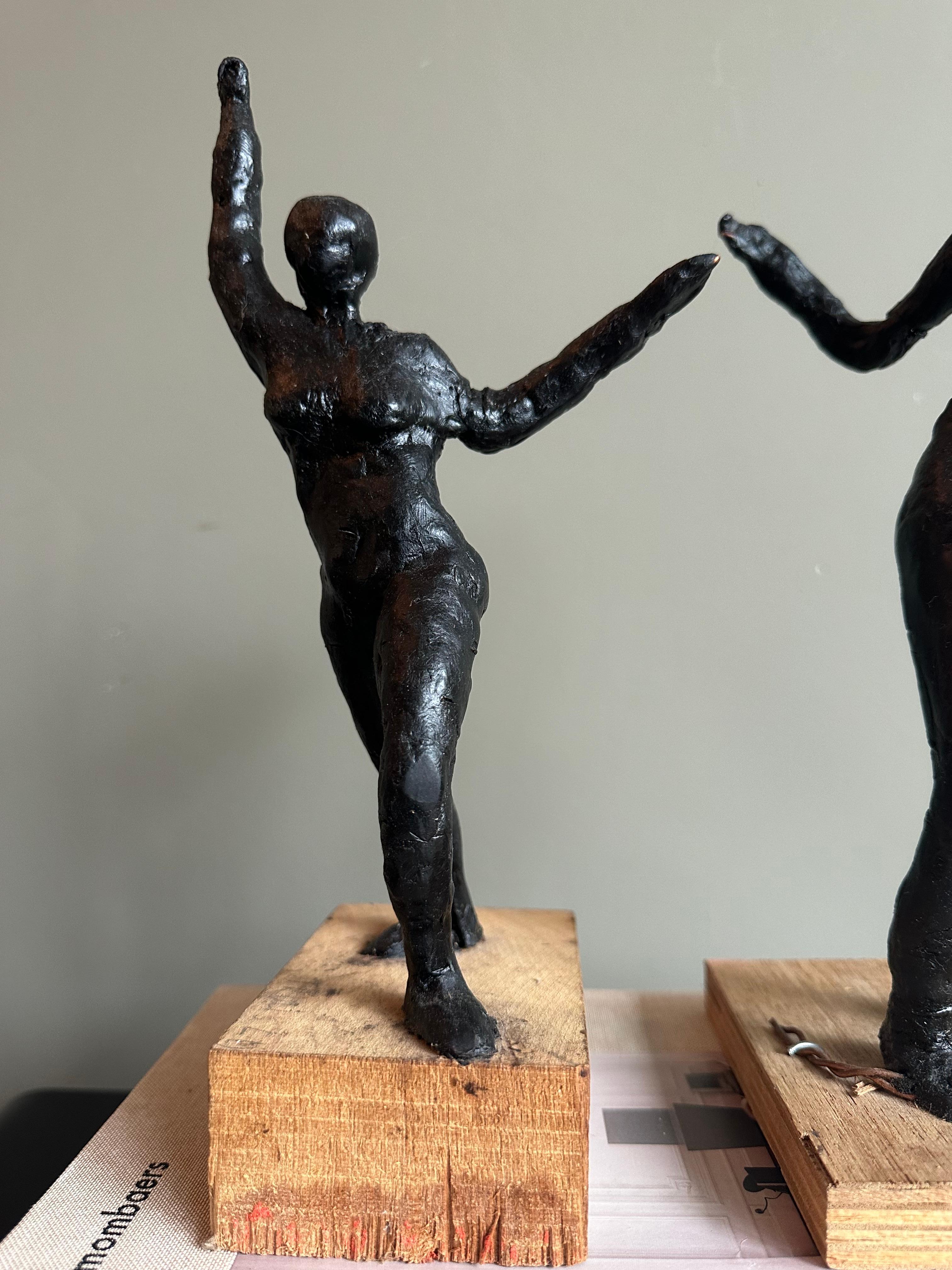 Two vintage wax figurines female nude In Good Condition For Sale In UTRECHT, NL