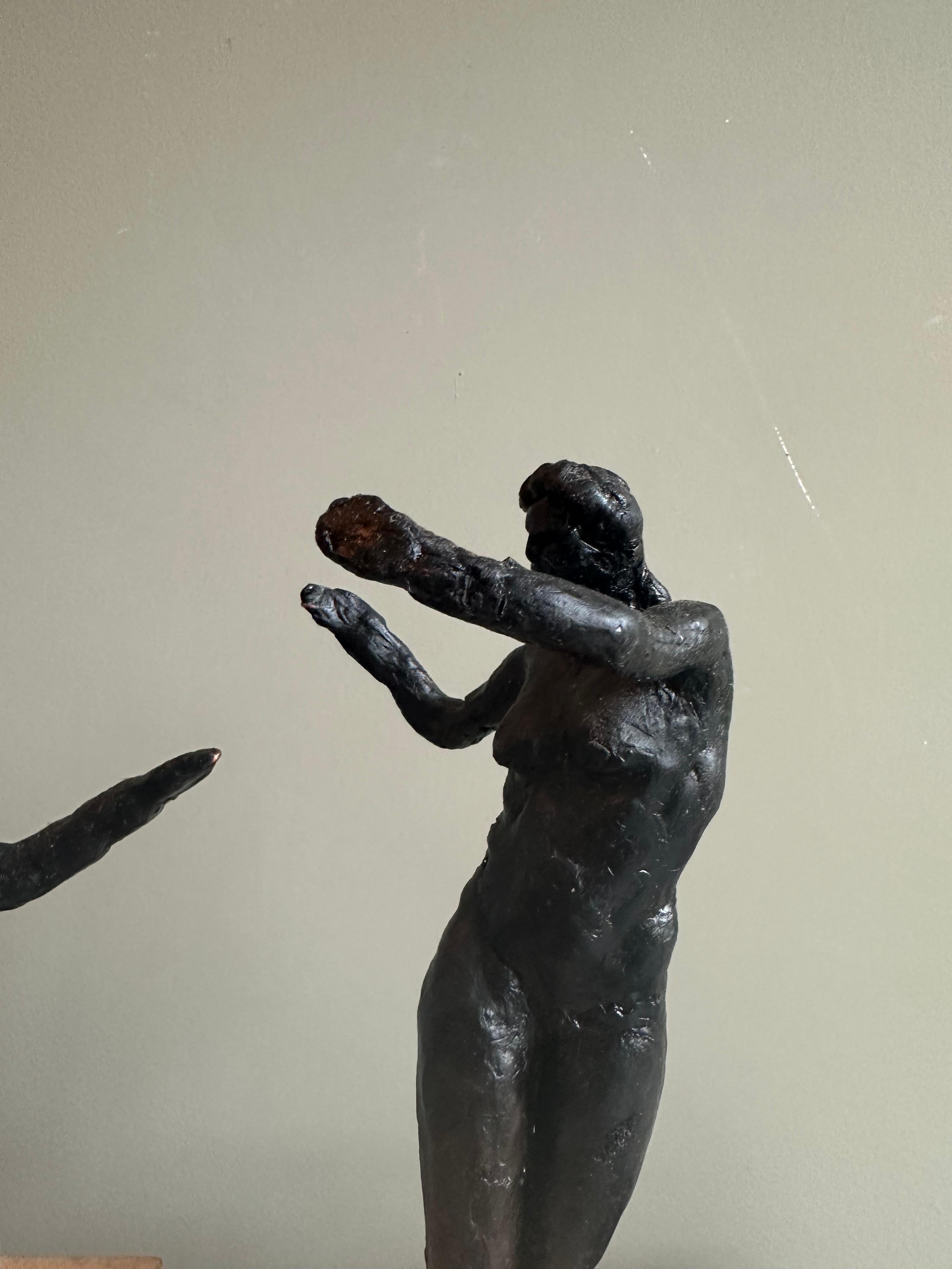 Late 20th Century Two vintage wax figurines female nude For Sale
