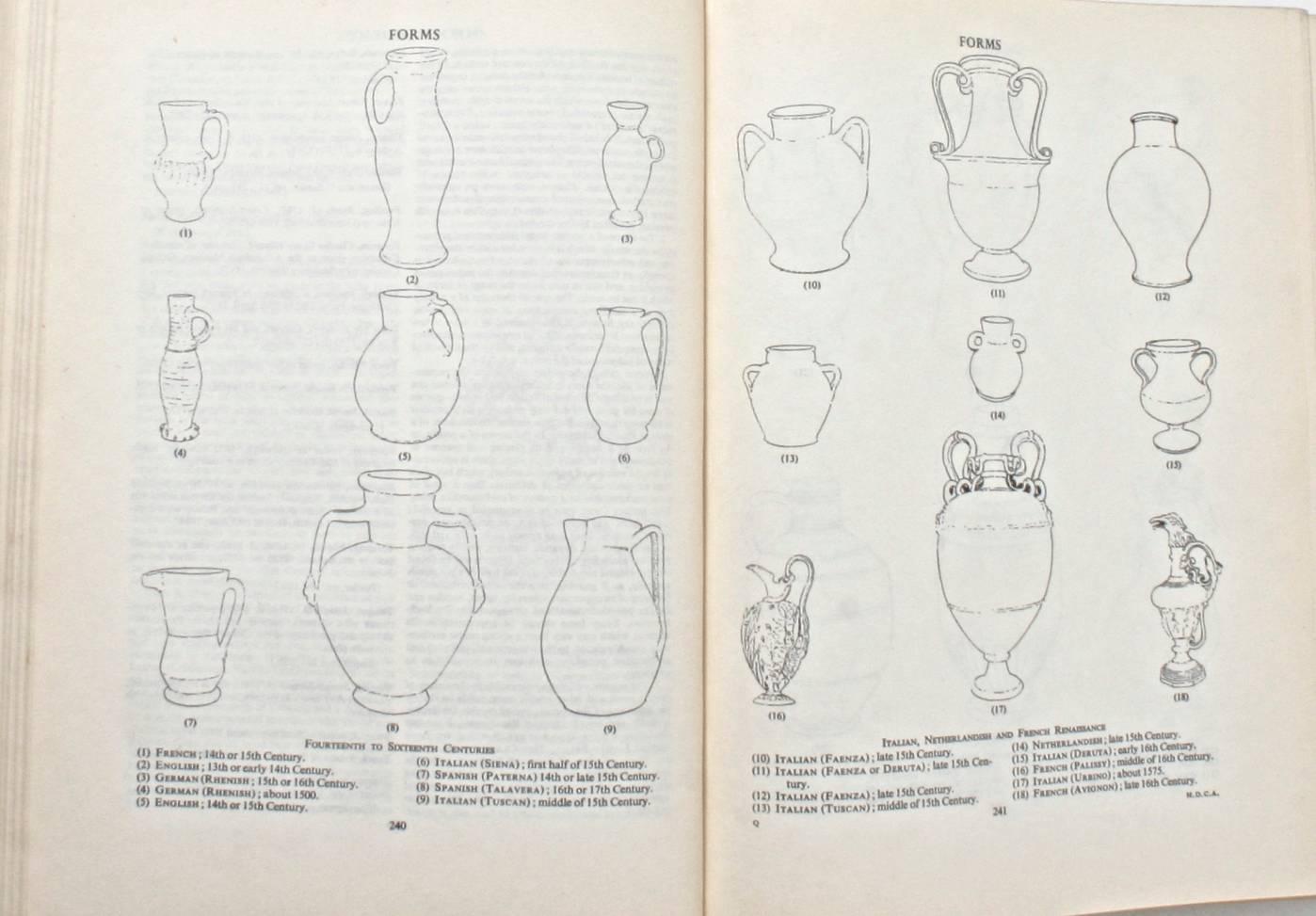 Two Volume Set on European Ceramic Art,  Pair of 1st Ed's Books For Sale 1