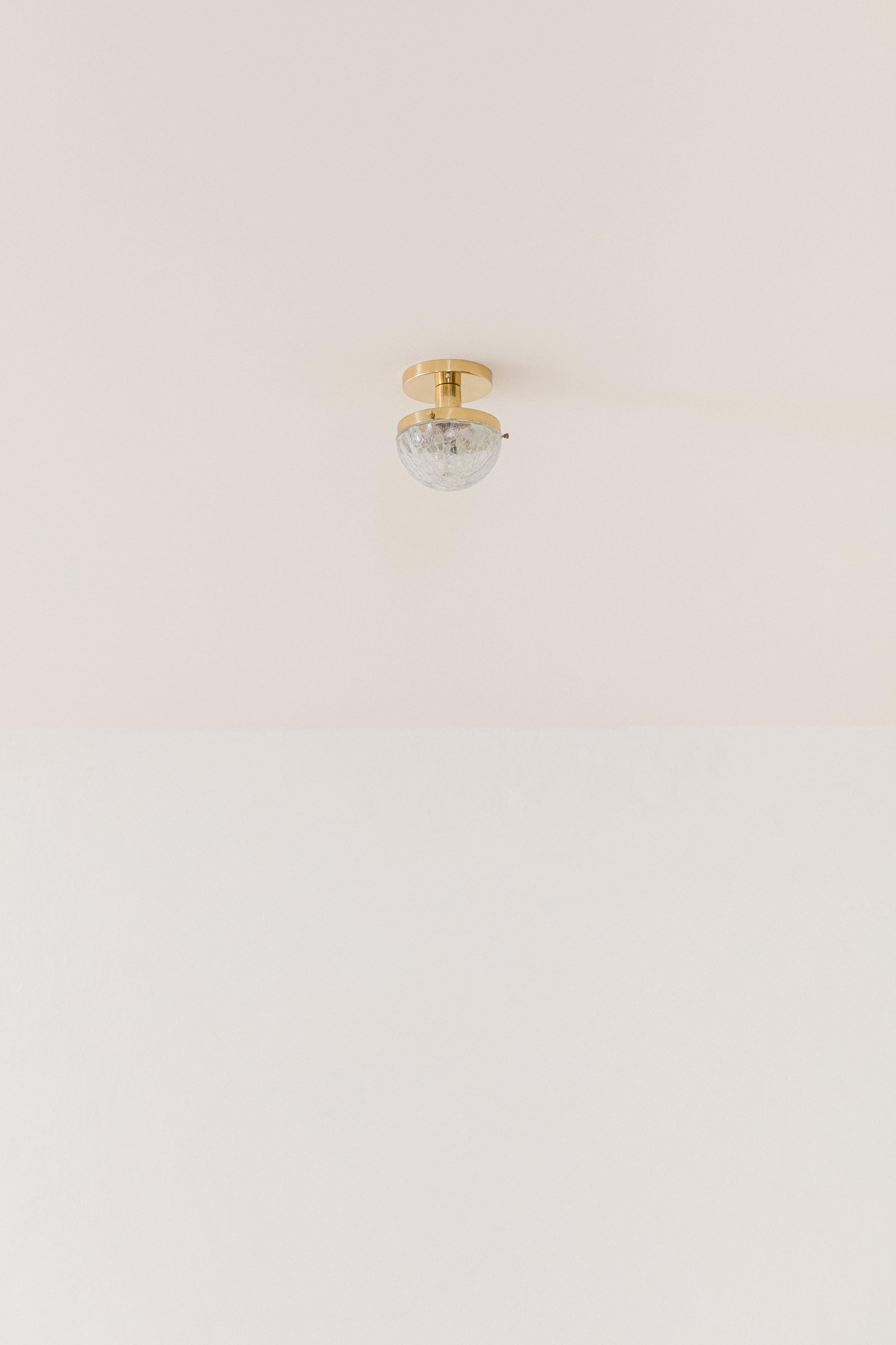 Mid-Century moderno Due lampade da parete/soffitto, Design di Carlo Montalto & Filhos, Brasile, anni '60 in vendita