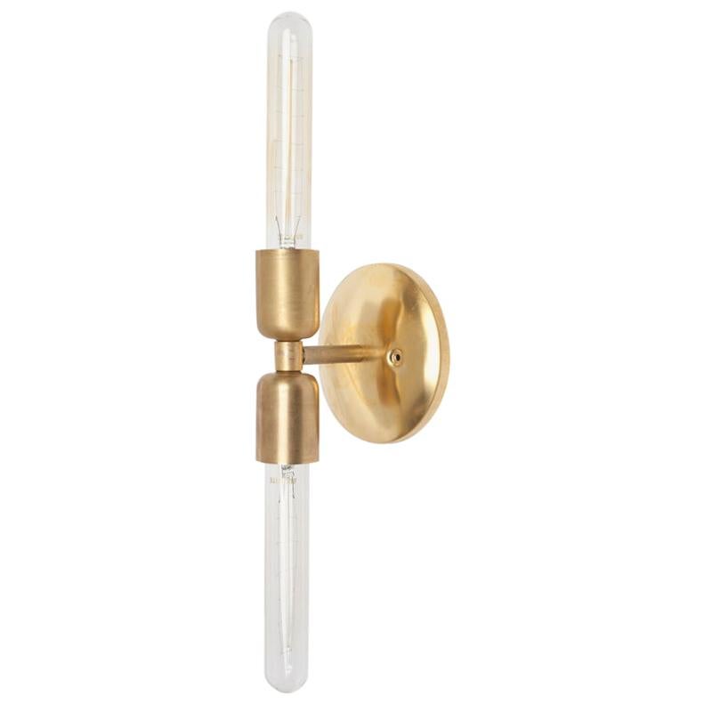 Two Way Sconce Light Brass
