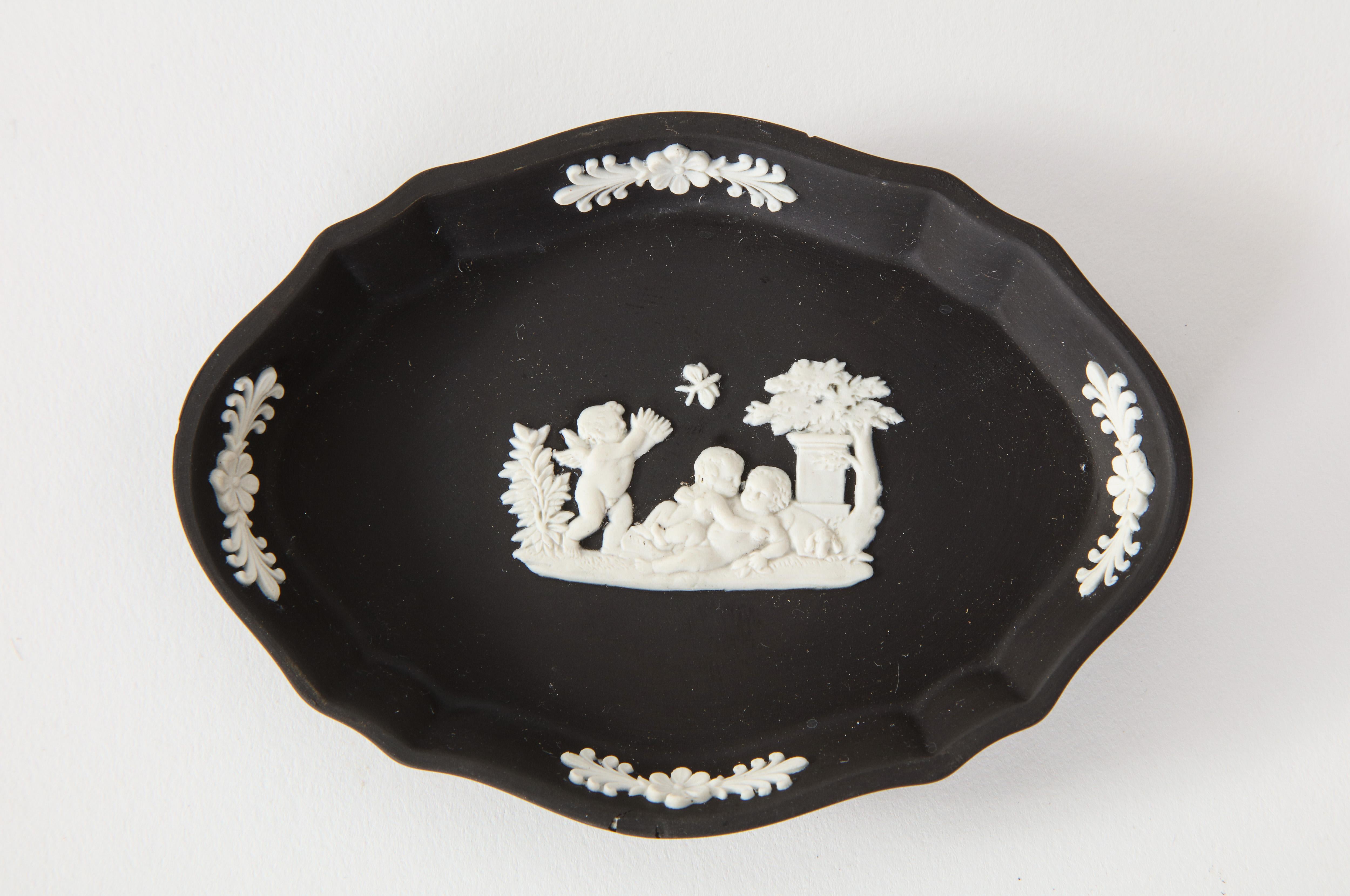 black wedgwood jasperware