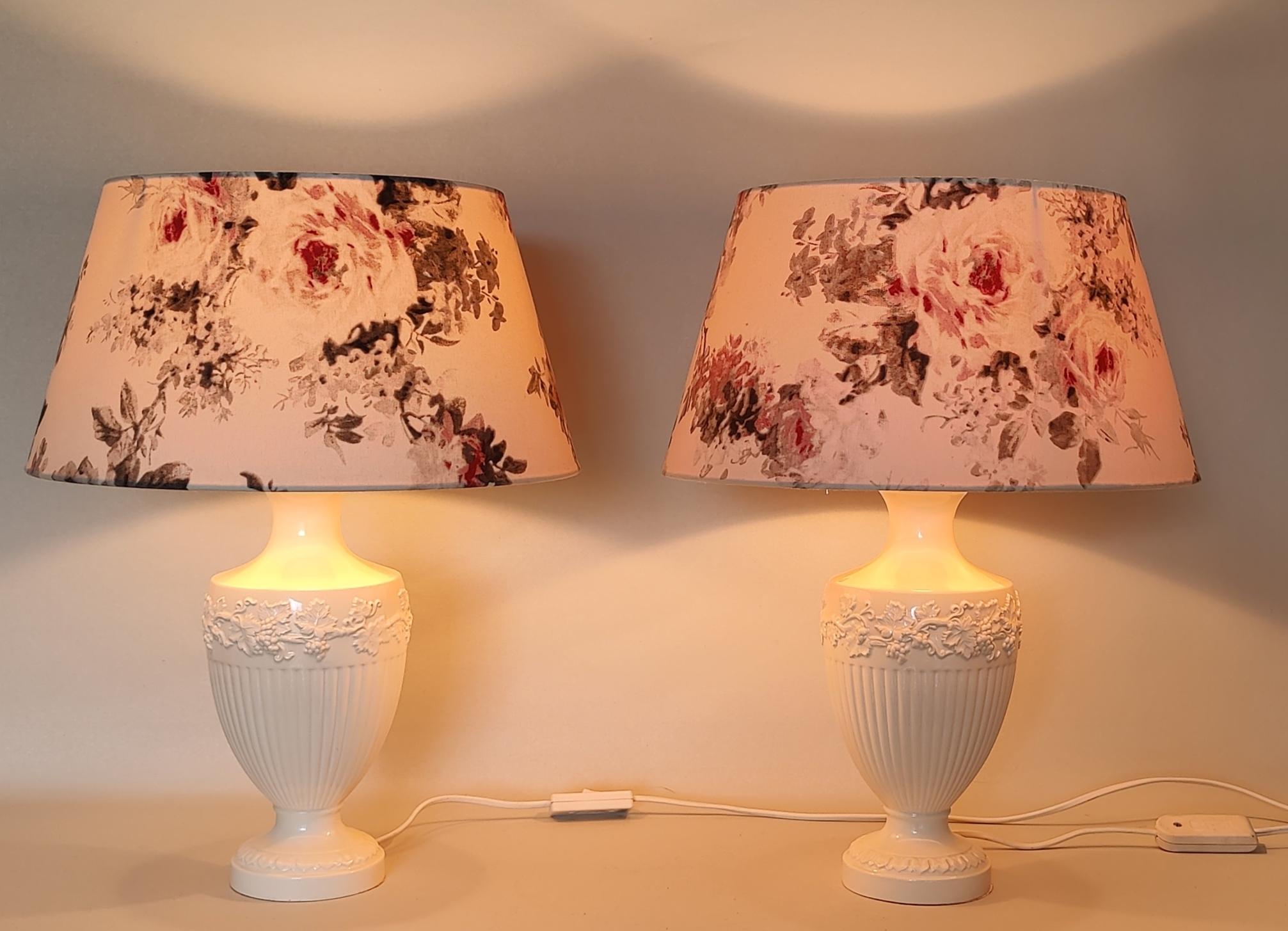 Other Two Wedgwood Table Lamps ´Edme Vine´, 1960s For Sale